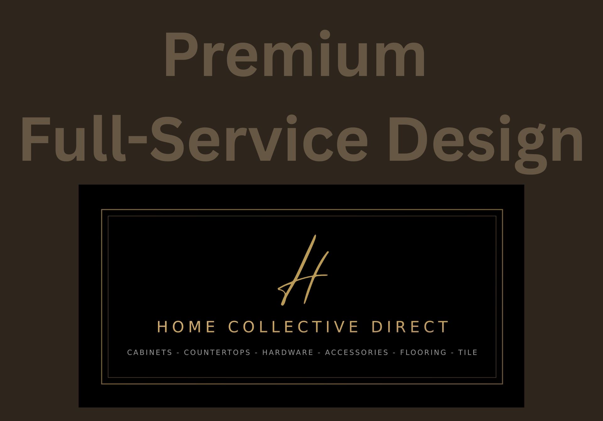Premium Full-Service Design